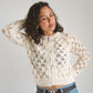 Zara Crochet Long Sleeve - Cream