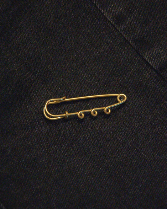 Pin Wearable Charm - Gold