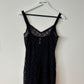 Lace Mini Dress - Black