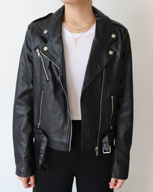 Brunette The Label “Brunette” Leather Jacket
