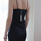 Aritzia Silk Black Dress