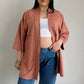 Faux Suede Cardigan