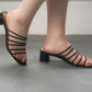 Princess Polly Strap Block Heel