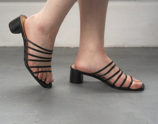 Princess Polly Strap Block Heel