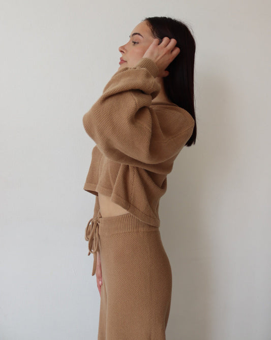 Caramel Knit Set