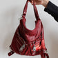 Red Leather Backpack