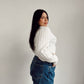 Aritzia Balloon Sleeve Cropped Sweater