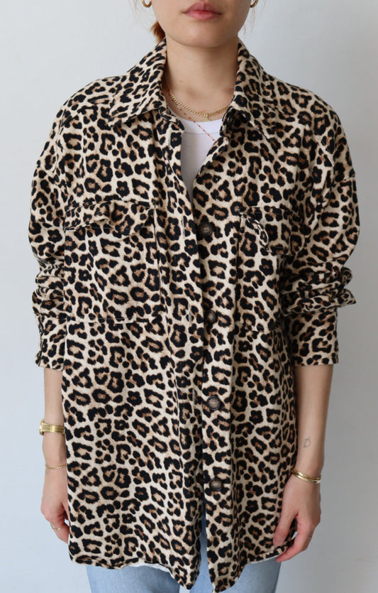Leopard Print Jacket