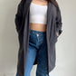 Charcoal Trench Coat